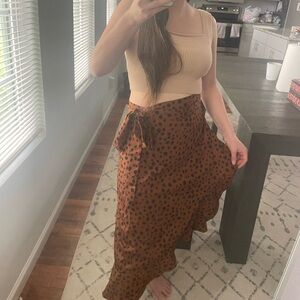 Small SHEIN wrap skirt